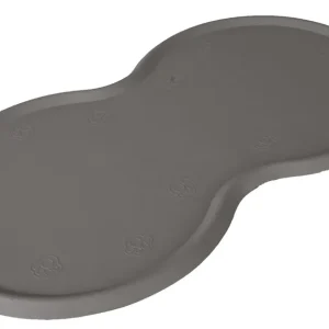 TRIXIE Napfunterlage Naturgummi 45 x 25 cm dunkelgrau Solange Der Vorrat Reicht